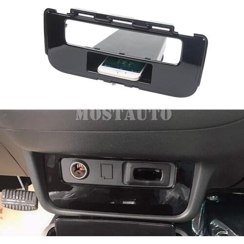 The Phone With QI Wireless Charging For Mitsubishi Outlander Wireless Car Charger Phone Fast Charging Pad 2013-2018