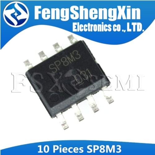 10pcs/lot SP8M3 SOP-8 Switching IC SP8M3FD5TB 8M3