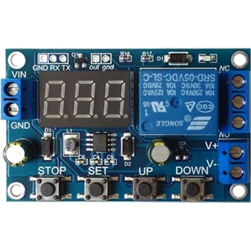 18650 Lithium Battery Charger Board with Over Charge Discharge Protection 6-40V Integrated Circuits