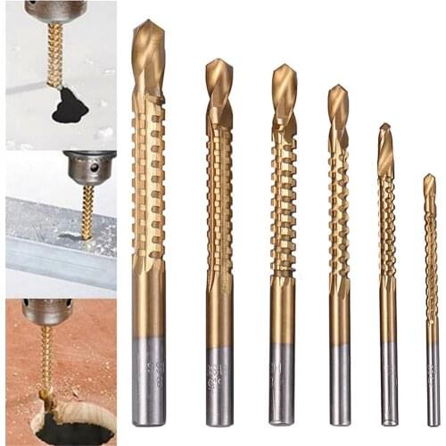 2019 Multifunction Drill Bit 0.5-3 0 Mm Straight Shank For Electric 3 Bodycon Dresses Drill Bit Set Pack of 6