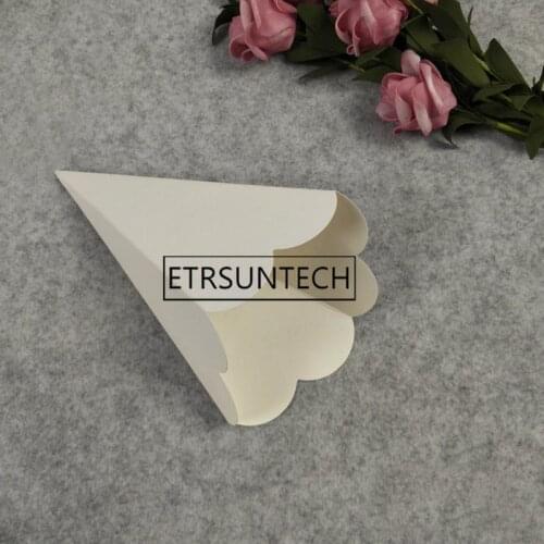 300pcs White Paper Popcorn Box Wedding Candy Bag Favors Kids Birthday Party Decoration Baby Shower Moive Night Supplies