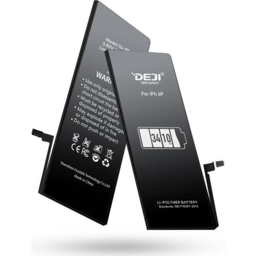 DEJI Battery For iPhone 6P/6Plus High Capacity Real 3410mAh Original Li-polymer Batteries Replacement With Tool Kit Repair