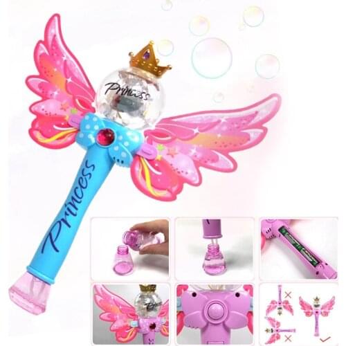 Bubble Machine for Kids Blows 1000+ Bubbles Per Min Automatic Bubble Blower K1KC
