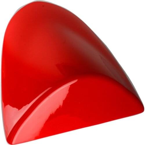 White Motorcycle Rear Tail Pillion Passenger Hard Seat Cover Cowl Fairing Seat for Kawasaki Ninja ZX10R 2006 2007 ZX6R 2005-2006