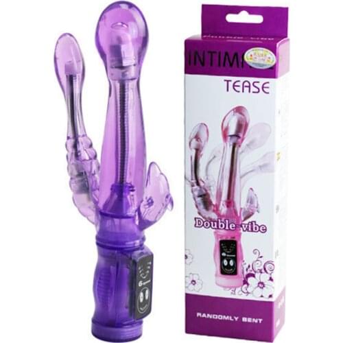 Double Penetration 6 Mode vibradores femininos G-Spot Dual Motor Sex Toys Vibrating Dildo, Anal Dildo Vibrator Adult Products