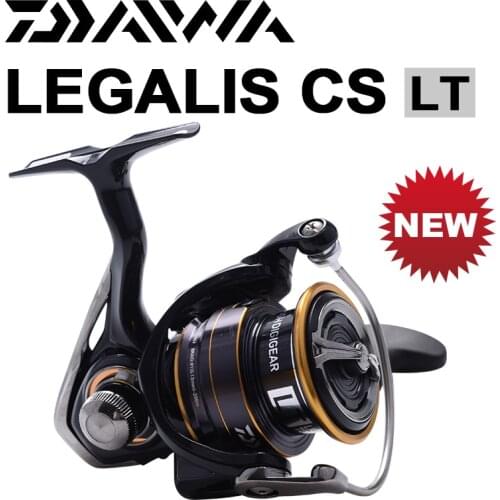 2021 NEW DAIWA LEGALIS CS LT Spinning Fishing Reels 1000-3000 6+1BB Max Drag 12KG Gear Ratio 5.2:1/5.3:1/6.2:1 Saltwater Wheel