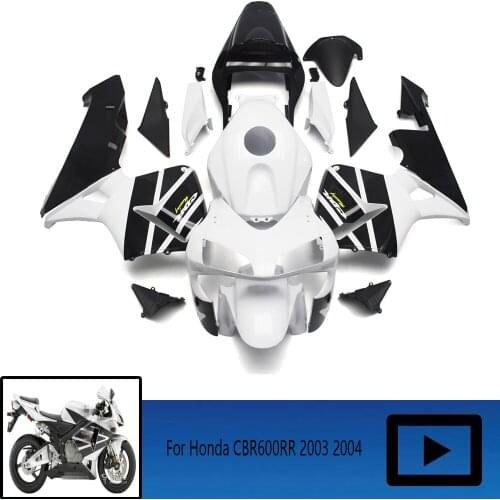 Motorcycle Fairing Kit for HONDA CBR600RR F5 03 04 CBR 600RR CBR 600 RR f5 2003 2004, ABS Shell Protection Fairing Kit