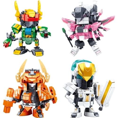 War Robot Set Building Blocks Set City Technical Blocks Mini Figure Robot Bricks Educational Toys For Children Gift
