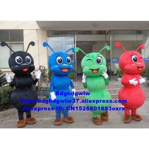 Ant Pismire Cricket Grig Mascot Costume Adult Cartoon Character Outfit Suit Corporate Image Film Club Activities zx1129