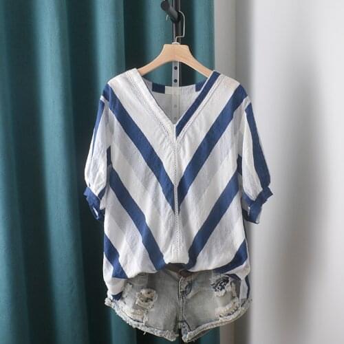 Moricome Women's Striped Shirts