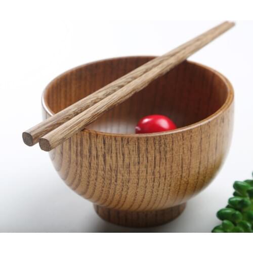 Kitchen Tableware 18cm Wood Children Training Learning Lacquerless Chopsticks with gift box 5pair/lot