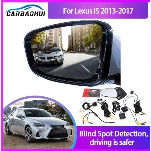 Blind Spot Detection System For Lexus IS 2013-2017 Rearview Mirror BSA BSM BSD Monitor Lane Change Assist Parking Radar Warning