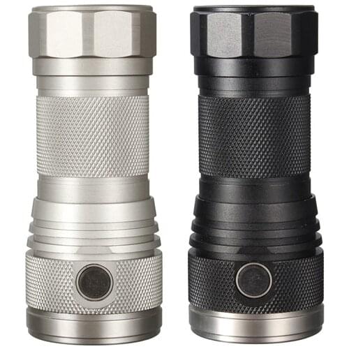 LED Flashlight Anti-rolling designTiny Waterproof 26650 3th 7x XP-G2 2500LM 4modes EDC With o-rings For Outdoors Hiking Climbing