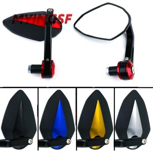 Motorcycle Handlebar Mirror Rearview Motorcycle Bar End Mirror For Honda cb500x pcx msx 125 shadow r1200gs For Yamaha MT09 MT07