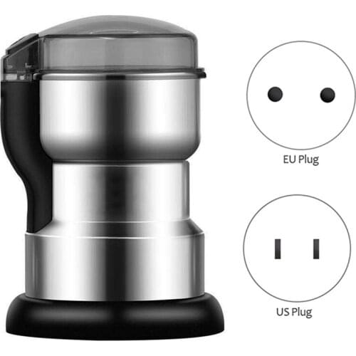 Grains Spices Cereal Coffee Dry Food Grinder Mill Grinding Machine Gristmill Home Flour Powder-ABUX