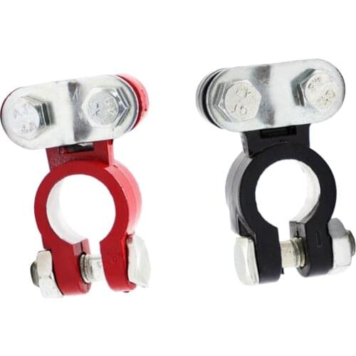 1 Pair Car Boat RV Heavy Duty Quick Release Battery Terminal Clip Connector