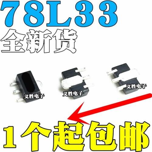 20 pçs/lote L78L33ACUTR L78L33AC L78L33 SOT89