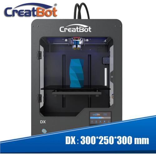 Free shipping! new Metal Frame desktop 3D Printer Machine High Precision impressora 300*250*300 mm DX03 three extruder
