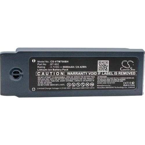Cameron sino 6600mah battery for VOCOLLECT A700 A710 A720 A730 Talkman A700 A710 A720 A730 730044 BT-902