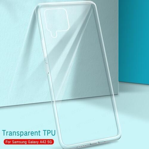 For Samsung Galaxy S21 Ultra Plus A32 F62 A52 A42 A12 S21 Case Clear Silicone Ultra Slim Cover For Redmi K40 Pro Plus K40 Coque