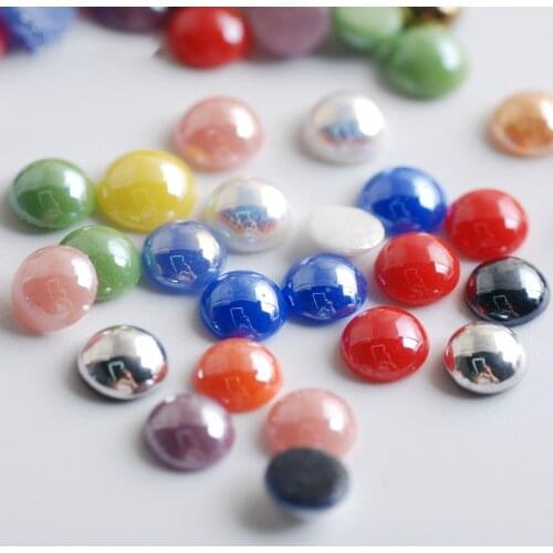 6mm Ceramic Hot Fix Rhinestones 100g Iron On Hotfix Crystal Beads 15 Color Flatback Round Decoration Gift Clothing Accessories