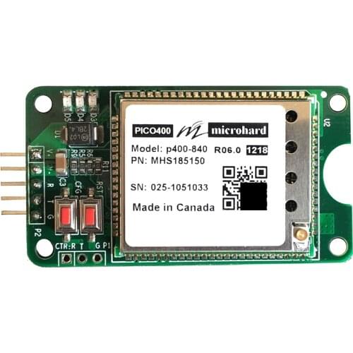 Microhard P400-840 P-I-X-H-A-W-K A-M-P TTL and RS232