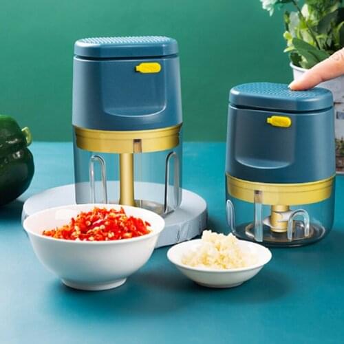 Multifunction USB Small Electric Meat Grinder For Kitchen Press Type Garlic Electric Vegetable Cutter For Home Kitchen Tools