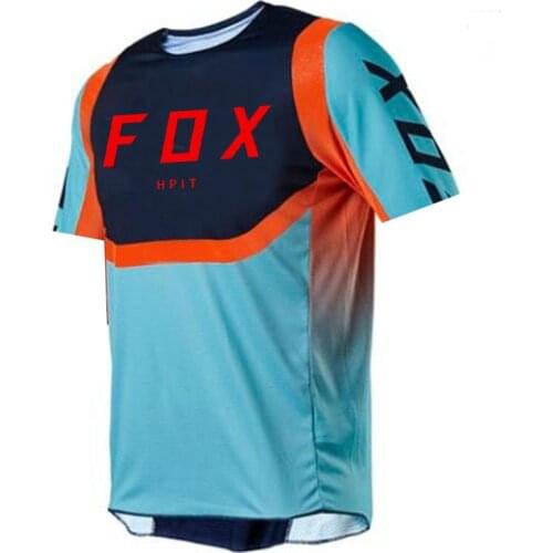 NEW 2021 Mtb hpit Fox Jersey Motocross Cycling Off Road Dirt Bike Riding ATV MTB DH Racing Long Shirt FXR Motorcycle Jersey