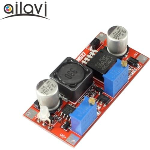 DC-DC Buck Converter 7-35V to 1.25-30V 3A 15W Step-down Constant Current Constant Voltage (CC CV) Charger Module LM2596