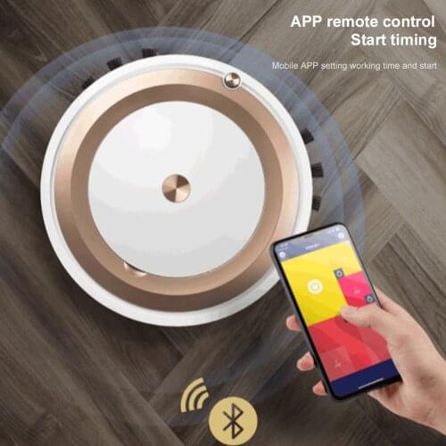 APP Remote Control Robot Vacuum Cleaner Intelligent Suitable For Floors Of Various Materials USB Suction Sweeper Dry Wet Robots