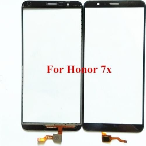 5.93'' Mobile Touch Screen Glass For Huawei Honor 7X Touch Screen Front Glass Digitizer Panel Lens Sensor