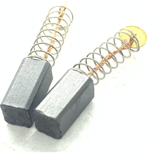 Electric grinder spring carbon brush electric grinder carbon brush size 5*5*11 universal carbon brush power tool carbon brush