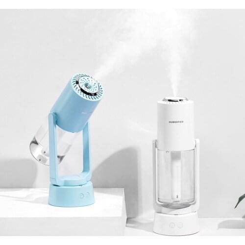 230ML Air Humidifier Essential Oil Diffuser Aromatherapy 800mAh Usb Rechargeable Negative Ions Air Purification Aroma Diffuser