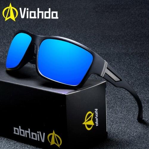 VIAHDA NEW Polarized Sport Sunglasses sun glasses Goggles UV400 sunglasses for men women Eyewear De Sol