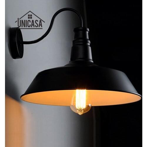 Vintage Wall Lights Kitchen Hotel Antique Metal Wall Sconce Kitchen Hotel Industrial Chandelie Lighting Modern Indoor LED Lamp