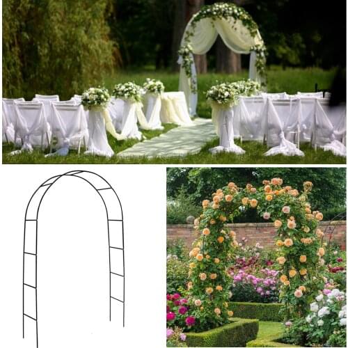 Iron Wedding Arch Decorative Garden Backdrop Pergola Stand Flower Frame For Marriage birthday wedding Party Decoration DIY Arch