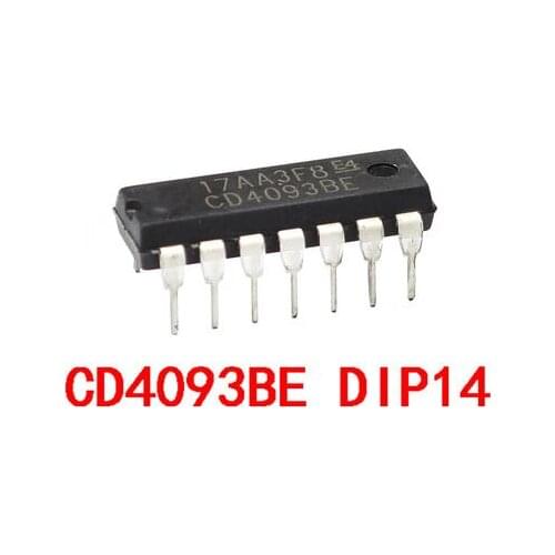 10PCS CD4093BE DIP CD4093 DIP-14 CD4093BD DIP14