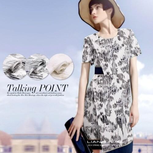 2016 new silk crepe crown music breathable fabric dress shirt silk fabrics wholesale high-grade silk cloth