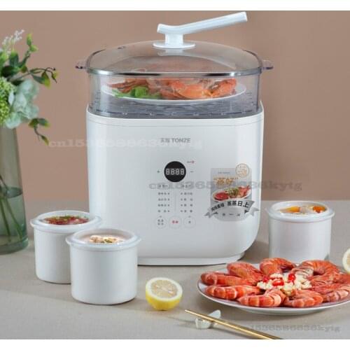 220V/1000W Electric Cooker 5.5L Large Capacity Smart Steamer Multi-function Household Electric Cooker Without Oil Fume