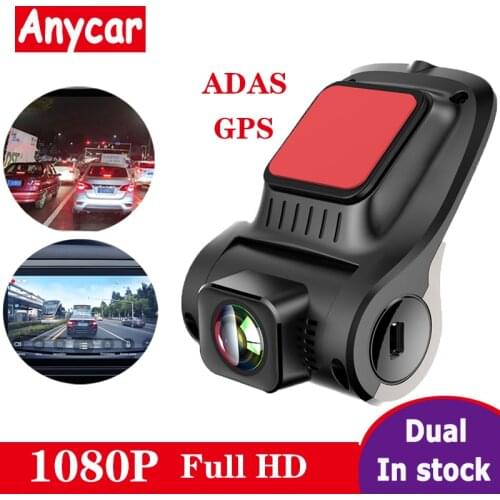 Any Car DVR dash Camera SUB dvr camera GPS Player Digital Video Night Vision HD 720P Registrator Recorder For Android System