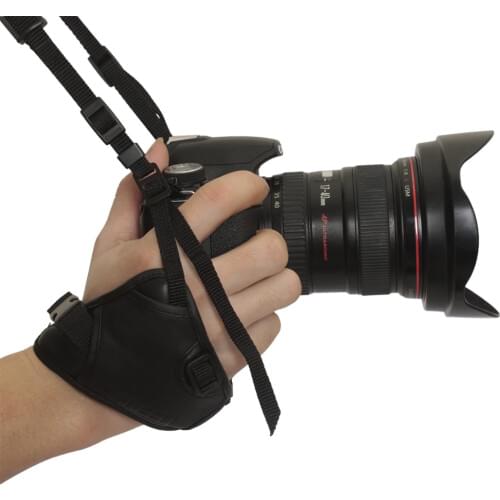 FREE SHIPPING The new E2 grade leather wrist band base generic SLR camera strap wholesale