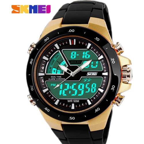 Skmei Top Brand Luxury Men Watches Digital Led Casual Military Watch Men Sport Watch Male Clock Waterproof Relogio Masculino