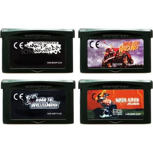 Need Speed Most Wanted Road Rash Jailbreak Road Wrestlemania Rock n Roll Racing Memory Cartridge for 32 Bit Video Game Console