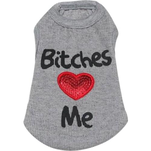 Cute Pet Dog Clothes Soft Dogs Vest New Fashion Sports Cat Shirt Pet Clothing Summer Cool Sweatshirt Coats For Small Pets