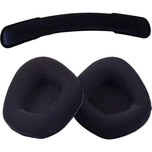 Soft Earpads Ear Cushion Headband for Corsair VOID PRO RGB SE Gaming Headphone 7.1 Repair Parts