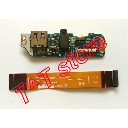 Original E7440 Audro Jack USB Switch Board H65F0 cn-0H65F0 0H65F0 LS-9591P LF-9591P test good free shipping