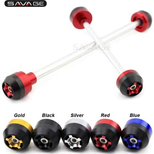 Front Rear Axle Fork Crash Sliders For YAMAHA FZ6N FZ6S FZ6 N/S 2004-2009 05 06 07 08 Motorcycle Accessories Wheel Protector