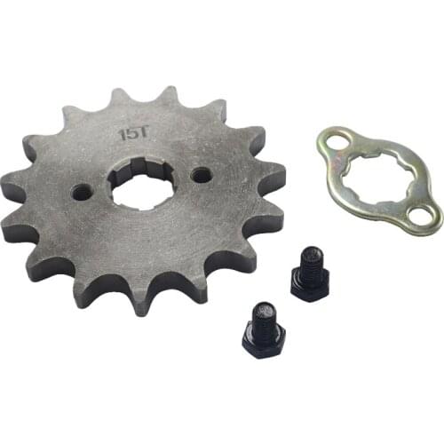 530 20mm 15T Front Engine Sprocket Fit For Honda Lifan ZongShen ATV Quad Dirt Pit bike Buggy motorcycle