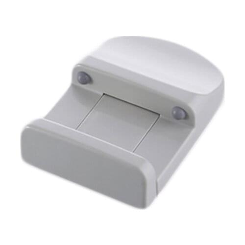 Plastic Non-marking paper towel clip Paste Vertical Bathroom Paper Towel Clip Rack Multi-purpose Storage Rack Phone Holder