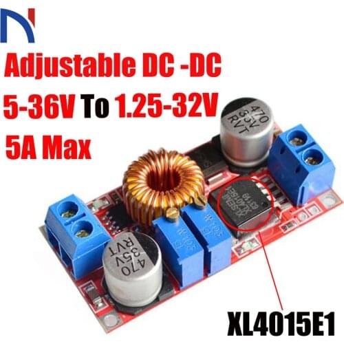 5A XL4015 E1 XL4015E1 DC to DC Lithium Battery Step down Charging Board Led Power Converter Lithium Charger Step Down Module